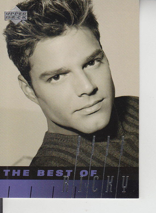 1999 Upper Deck Ricky Martin #35 Ricky's first album in three years