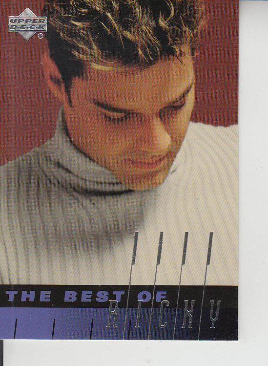 1999 Upper Deck Ricky Martin #50 Following the lead of Latin performers