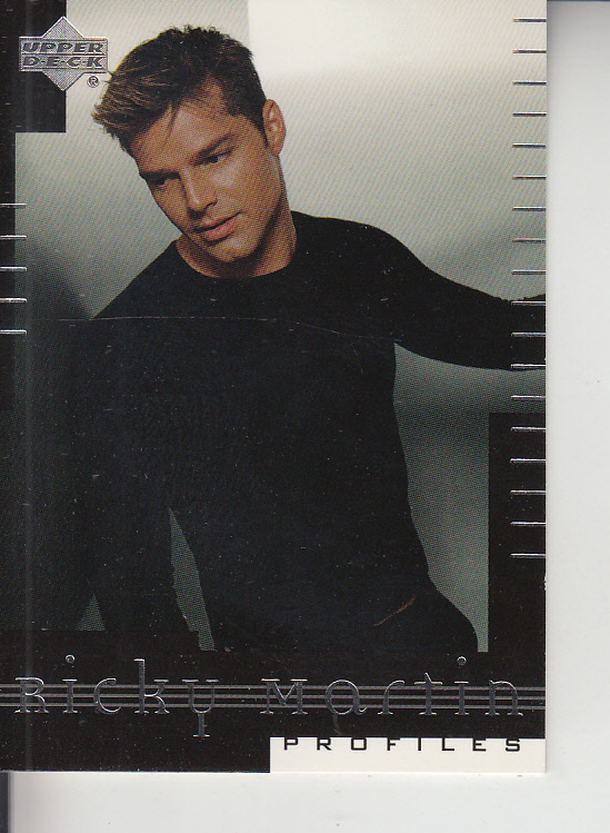 1999 Upper Deck Ricky Martin #68 Ricky joined and left Menudo