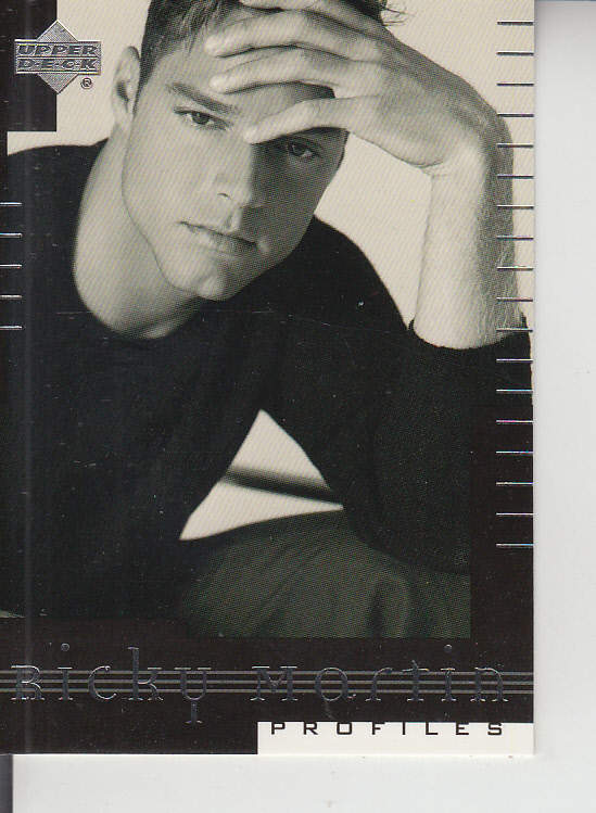 1999 Upper Deck Ricky Martin #88 Other than English and Spanish