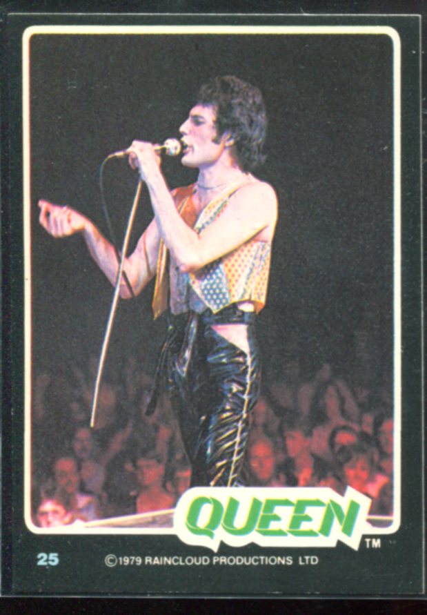 1979 Donruss Rock Stars #25 Queen