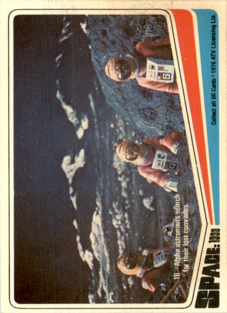 1976 Donruss Space 1999 #16 Alpha astronauts search