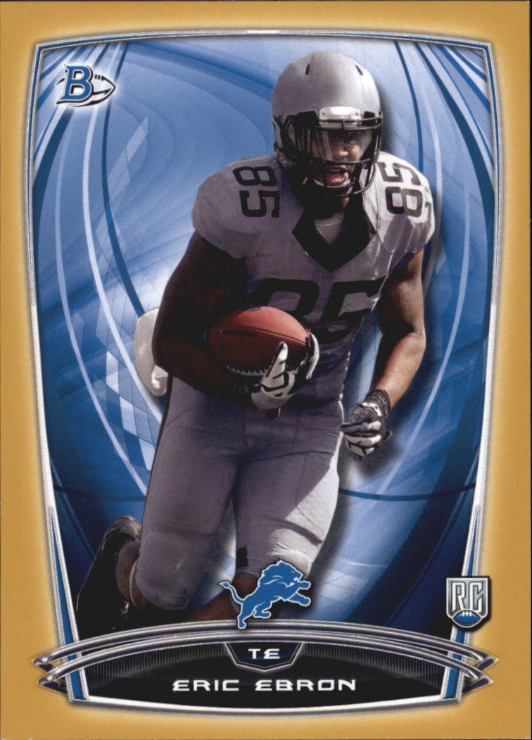 2014 Bowman Gold #R53 Eric Ebron