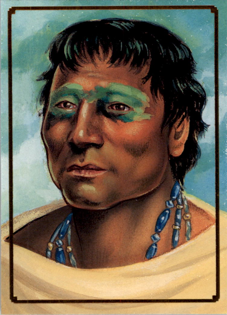 1995 Bon Air Native Americans An Epic Struggle of Blood and Courage #53 1995 Bon Air Native Americans An Epic Struggle of Blood and Courage #53
