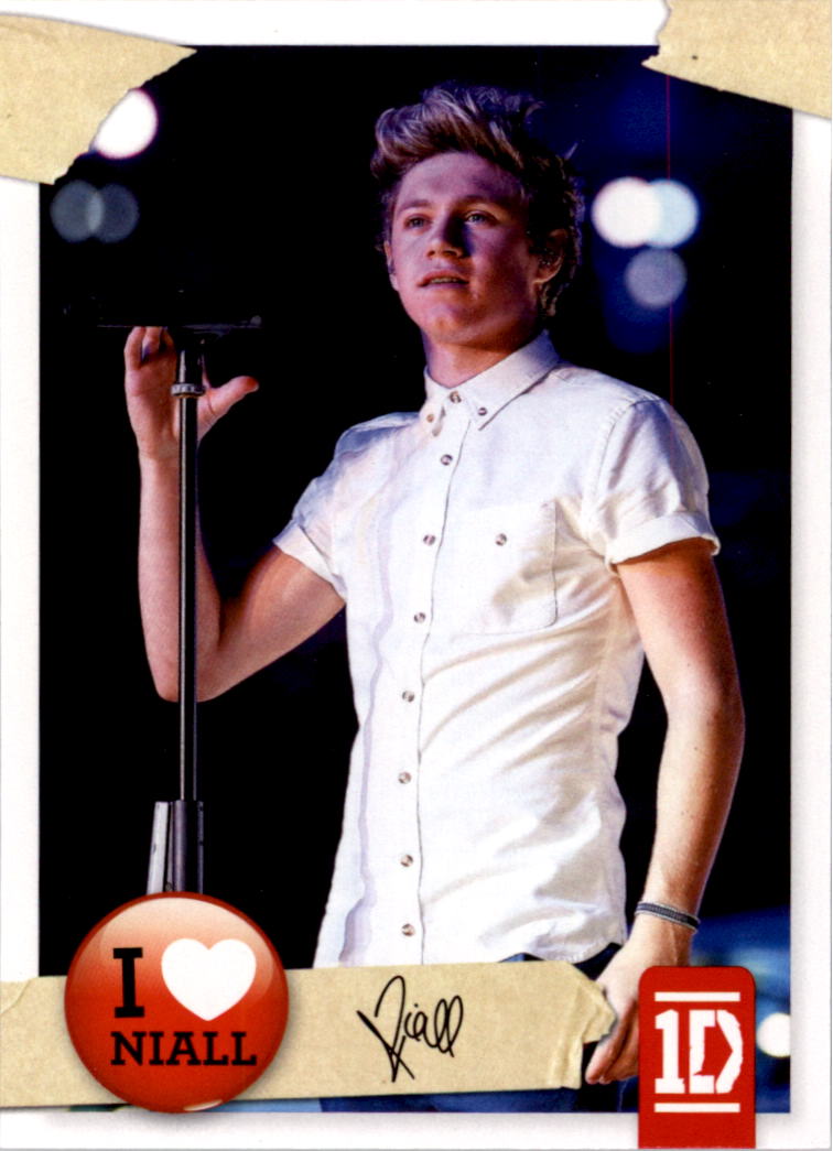 2013 Panini One Direction #30 The pressure mounted for Niall