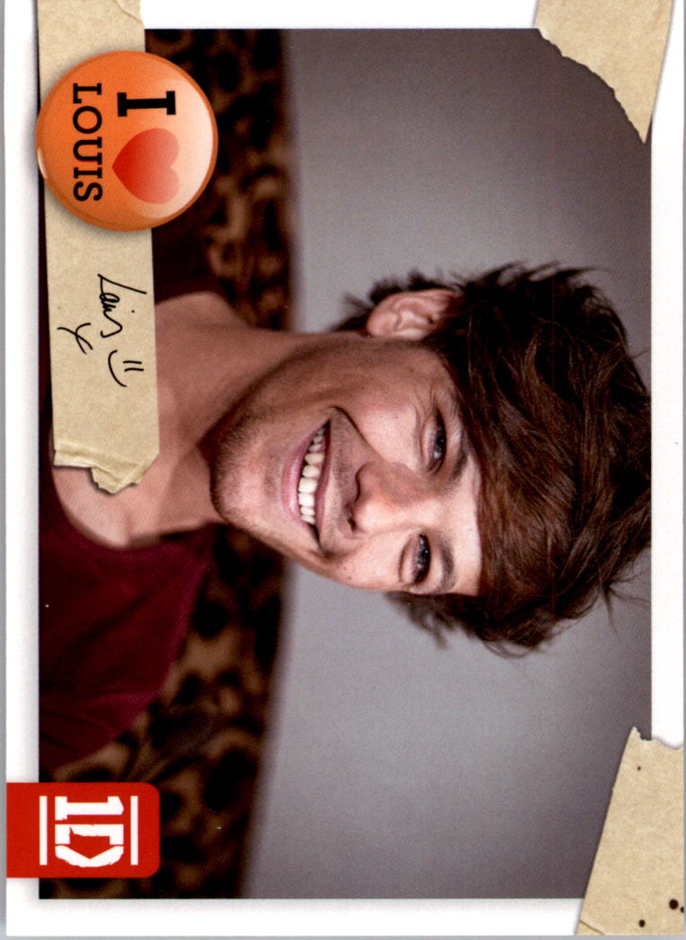 2013 Panini One Direction #69 Louis knows all