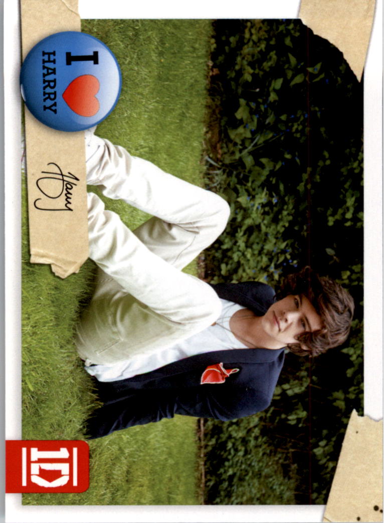 2013 Panini One Direction #71 Harry squared off