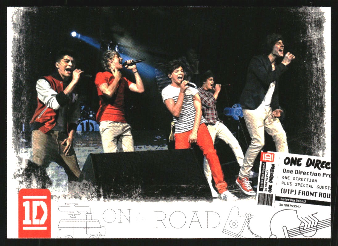 ワンダイレクション　コレクション 2013 Panini One Direction #72 Everyone knows your outfit on