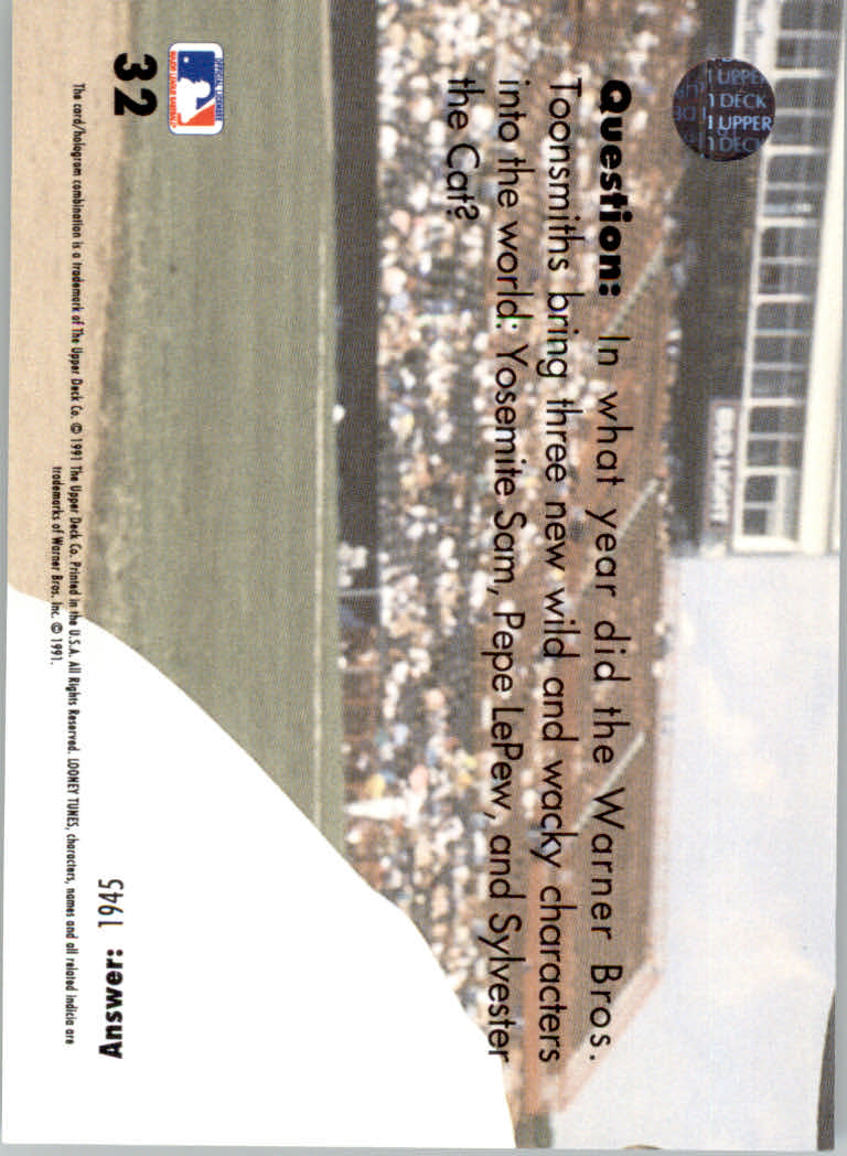 Comic Ball 2 (1991 Upper Deck) "Main Set" Cards #1 to #198 - Picture 65 of 397