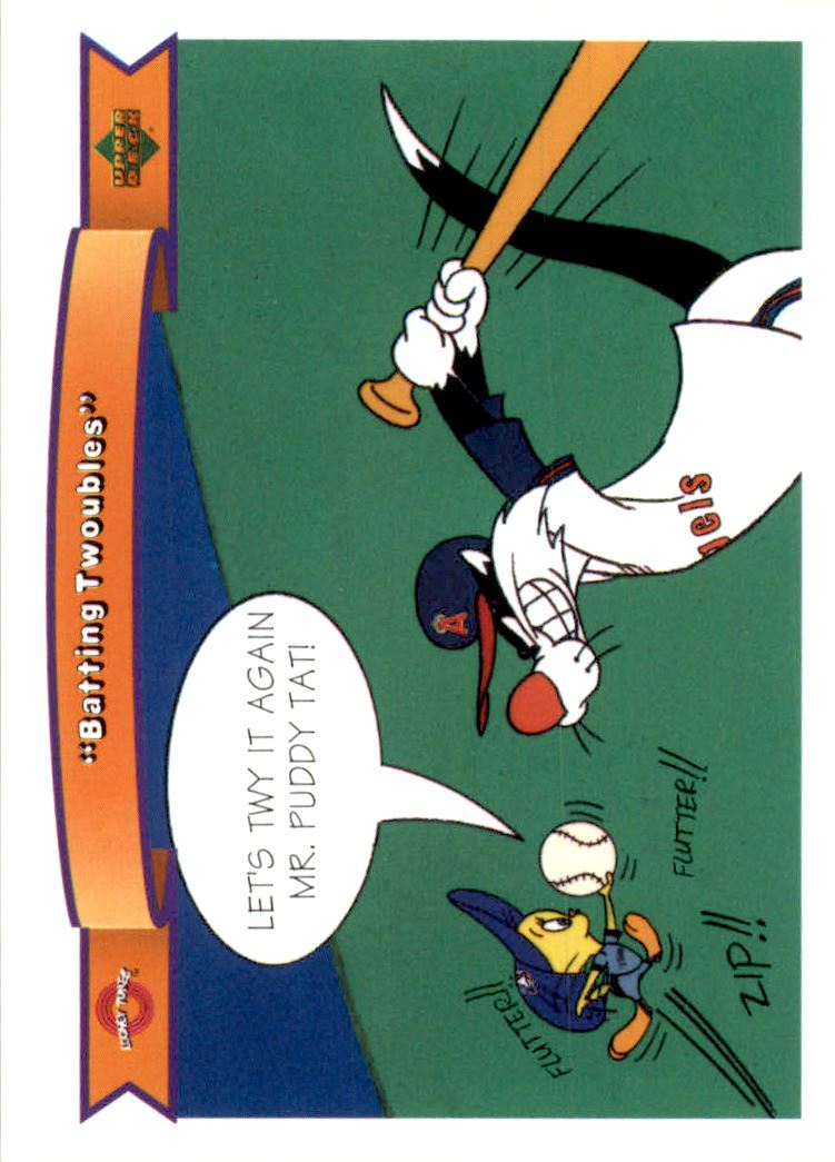 1991 Upper Deck Comic Ball 2 #83 Batting Twoubles