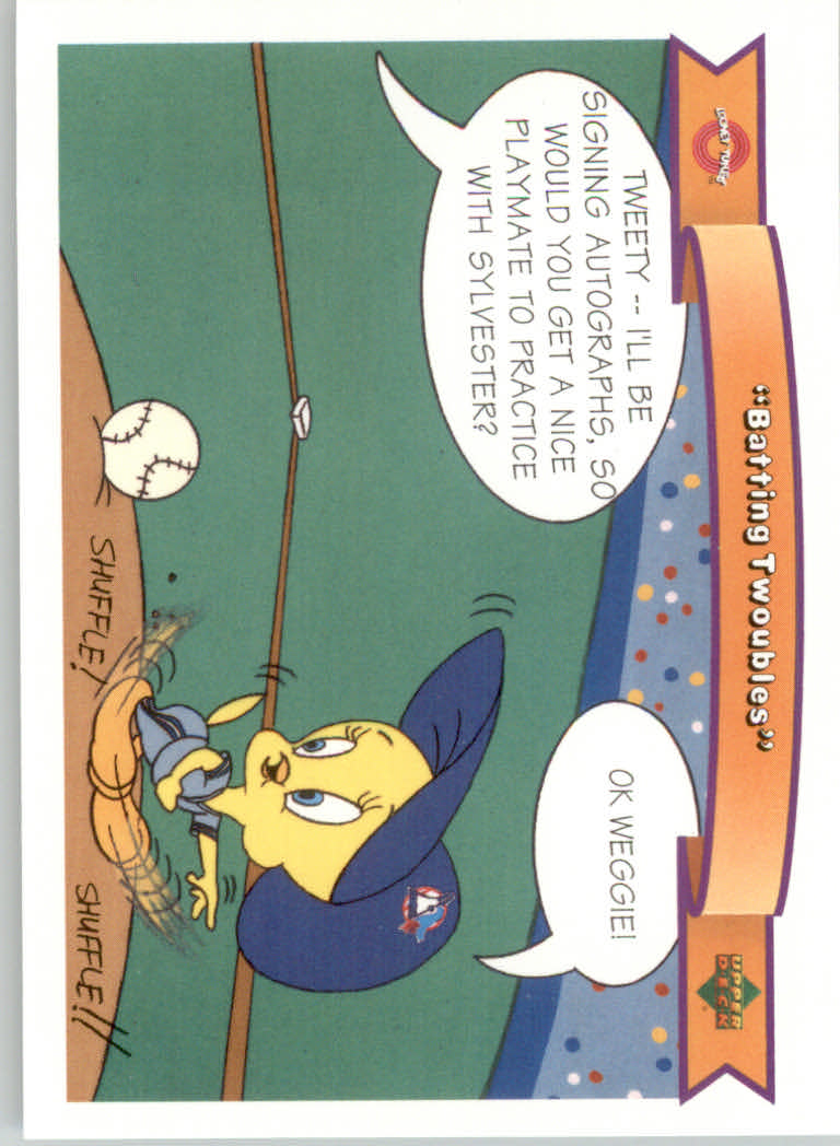 1991 Upper Deck Comic Ball 2 #86 Batting Twoubles