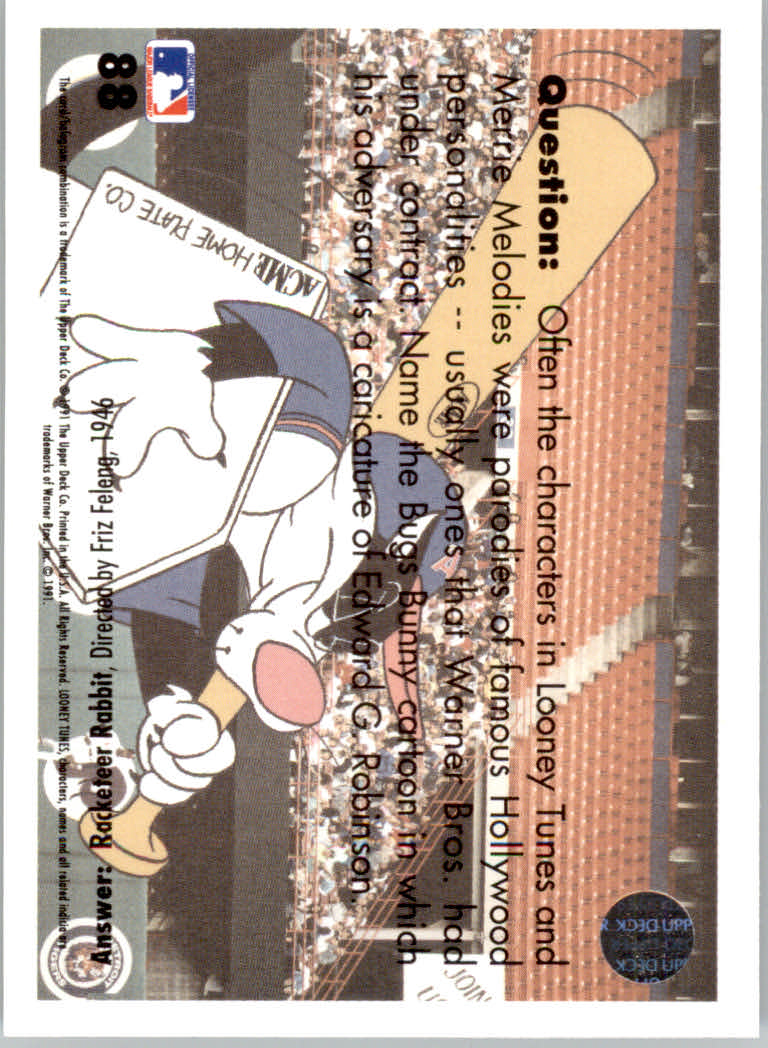Comic Ball 2 (1991 Upper Deck) "Main Set" Cards #1 to #198 - Picture 139 of 397