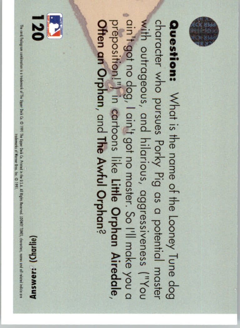 Comic Ball 2 (1991 Upper Deck) "Main Set" Cards #1 to #198 - Picture 203 of 397