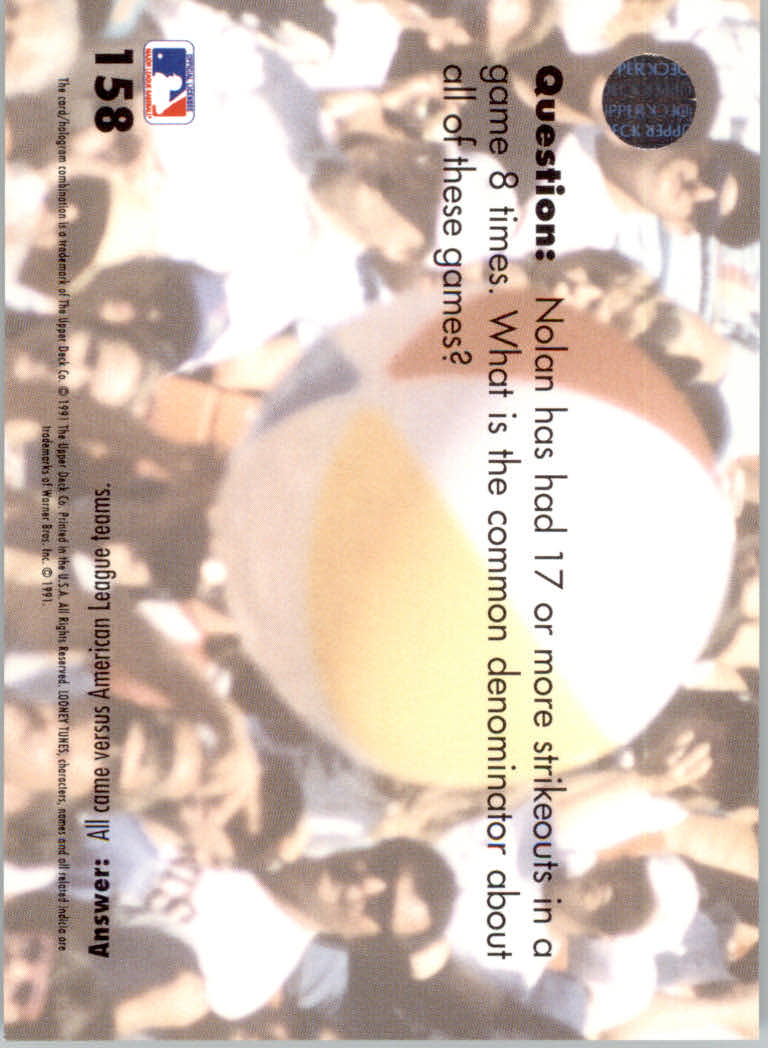 Comic Ball 2 (1991 Upper Deck) "Main Set" Cards #1 to #198 - Picture 275 of 397