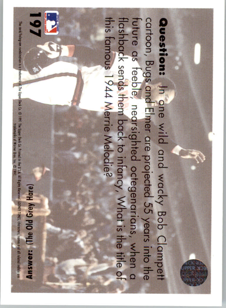 Comic Ball 2 (1991 Upper Deck) "Main Set" Cards #1 to #198 - Picture 395 of 397