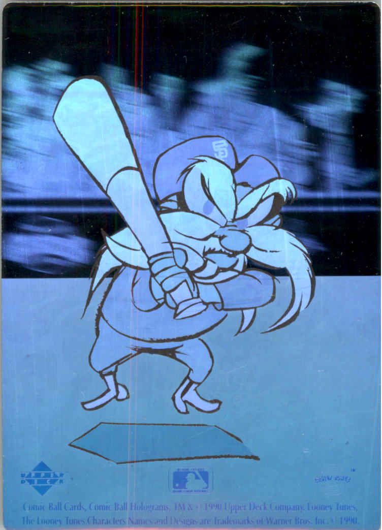 1990 Upper Deck Comic Ball Holograms #9 Yosemite Sam