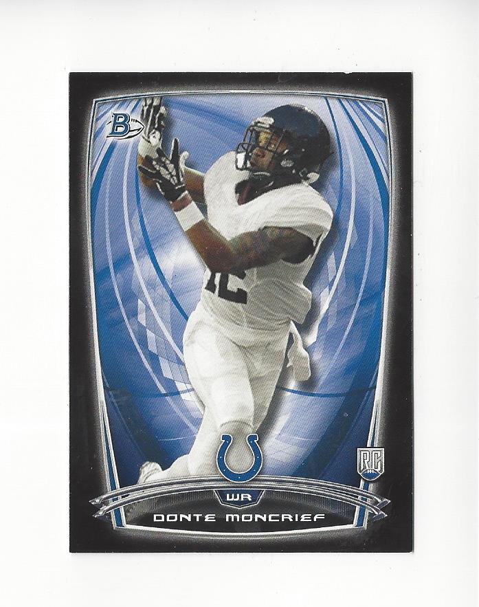 2014 Bowman Black #R97 Donte Moncrief
