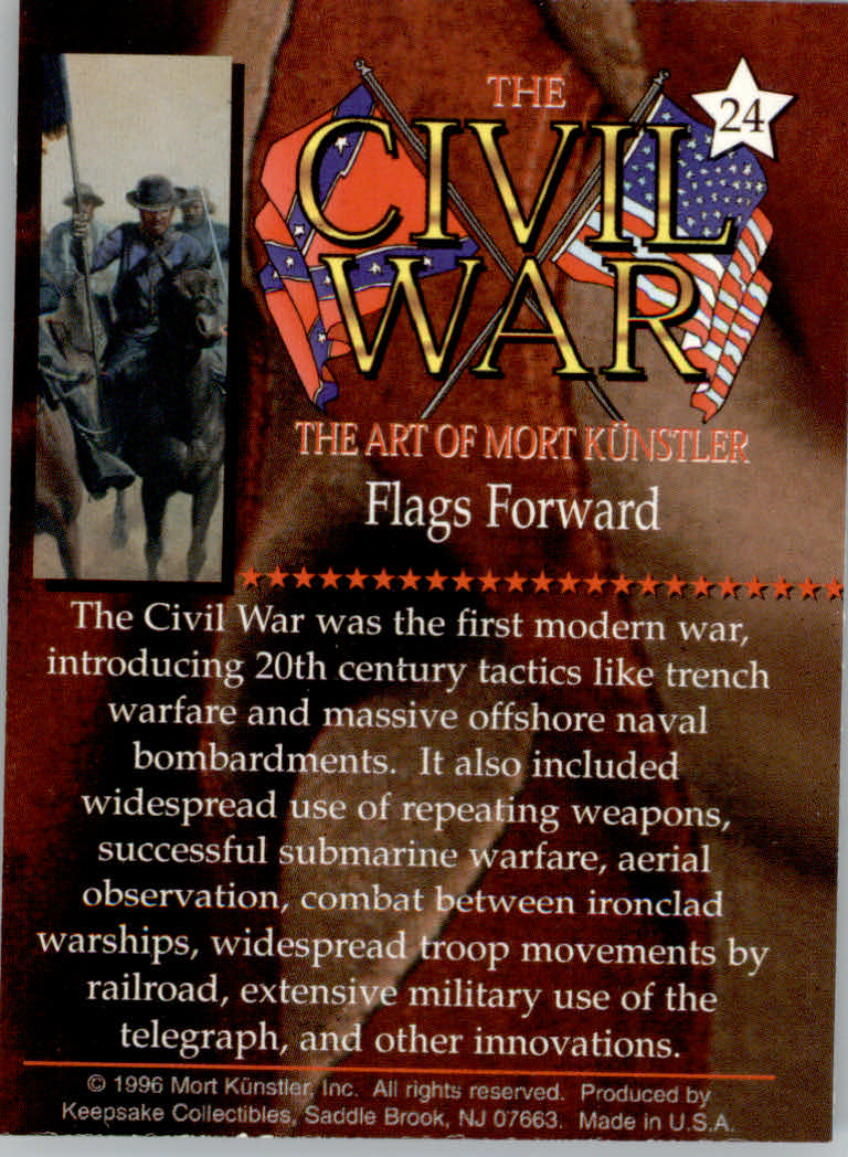 Civil War The Art of Mort Kunstler (1996 Keepsake Collection) Cards - Bild 59 von 73