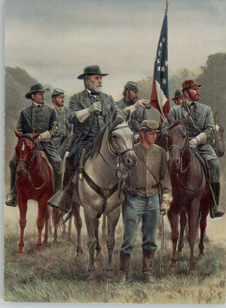 Civil War The Art of Mort Kunstler (1996 Keepsake Collection) Cards - Bild 26 von 73