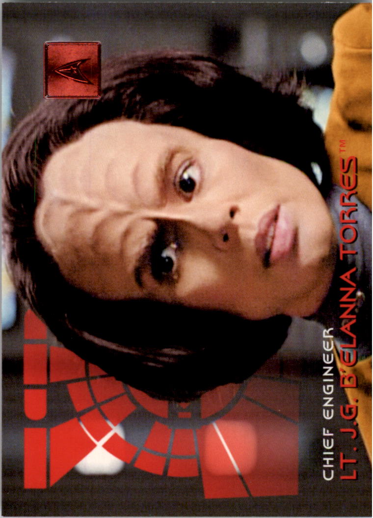 1995-96 SkyBox 30 Years of Star Trek #186 Lt. J.G. B'Elanna Torres