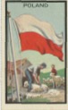 1963 Topps Flag Midgee #72 Poland
