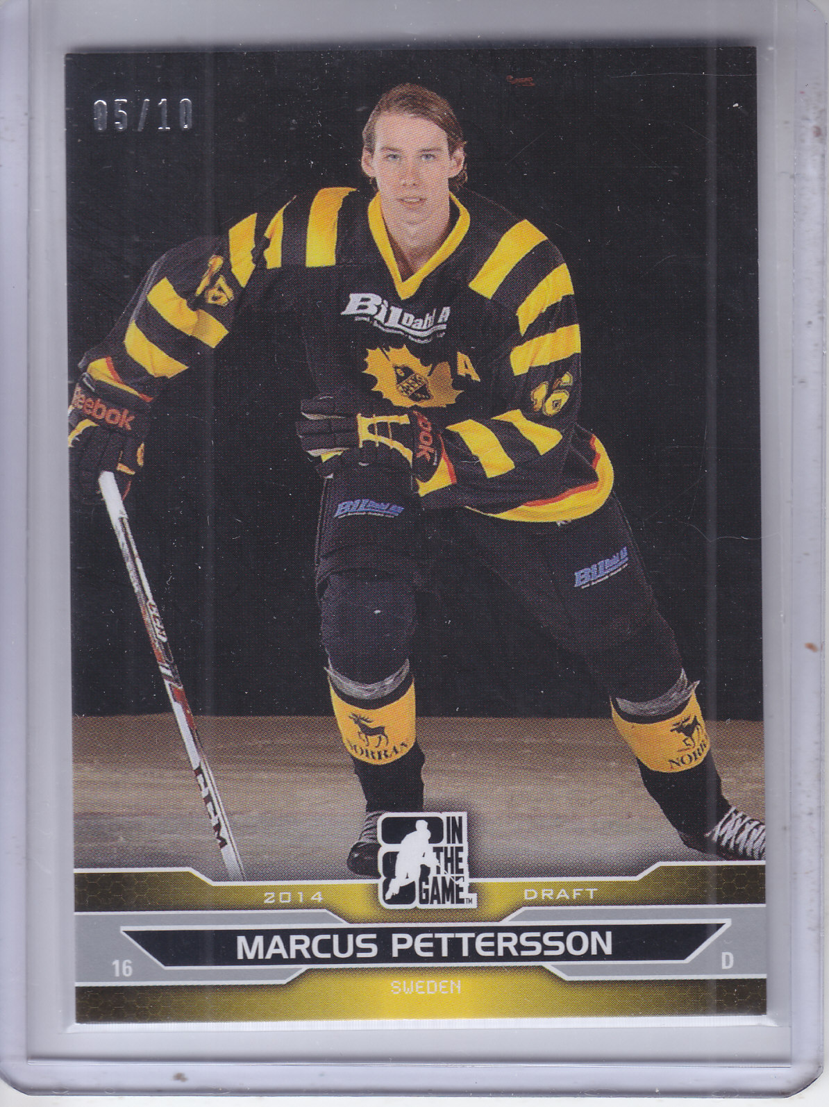 2014-15 ITG Draft Prospects Silver #68 Marcus Pettersson