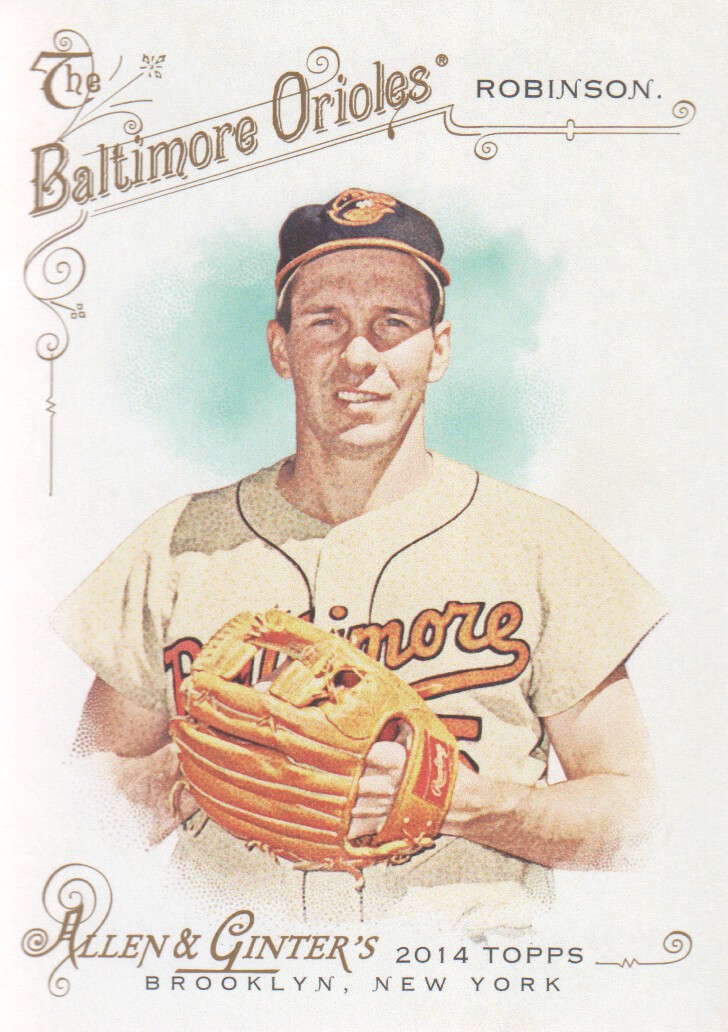 2014 Topps Allen and Ginter #35 Brooks Robinson