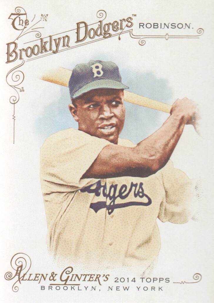2014 Topps Allen and Ginter #82 Jackie Robinson