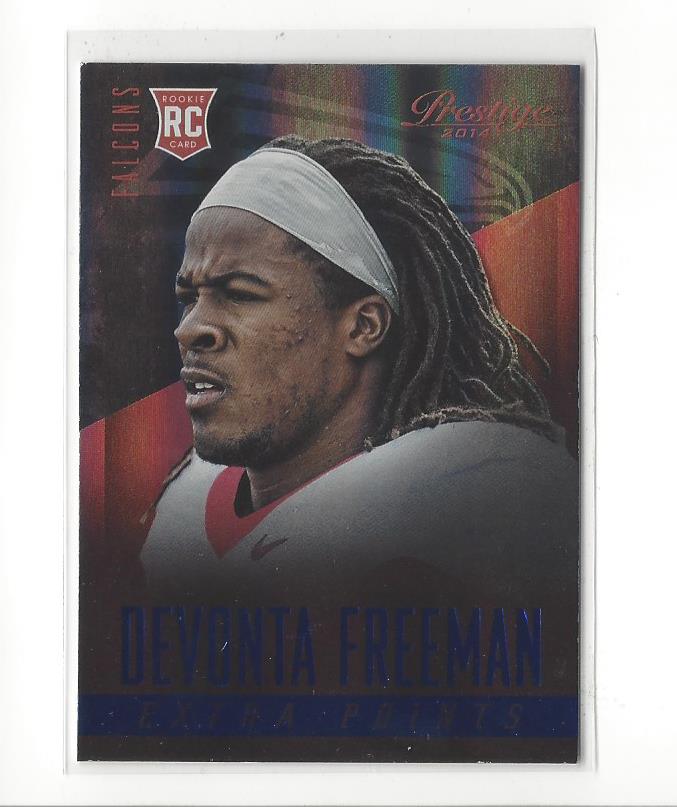 2014 Prestige Extra Points Blue #232 Devonta Freeman