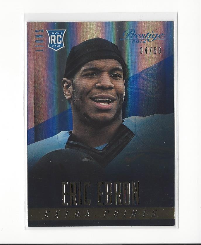 2014 Prestige Extra Points Gold #236 Eric Ebron