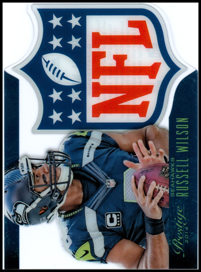 2014 Prestige NFL Shield #23 Russell Wilson