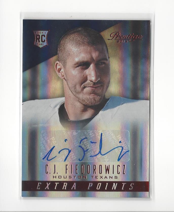2014 Prestige Extra Points Red Autographs #273 C.J. Fiedorowicz