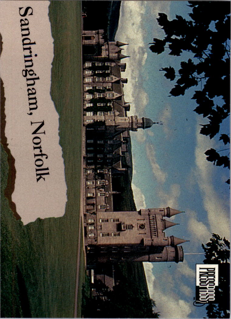 1993 Press Pass The Royal Family #54 Sandringham, Norfolk