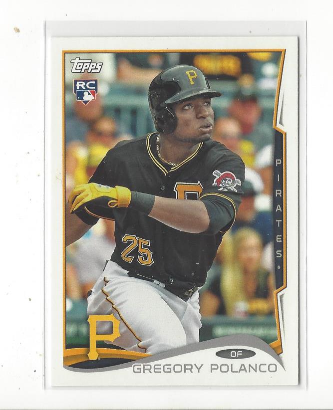 2014 Pirates Topps #PIT18 Gregory Polanco