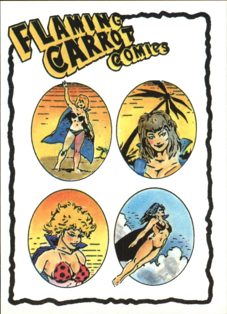 1988 Comic Images Flaming Carrot Comics #27 Bikini Teens