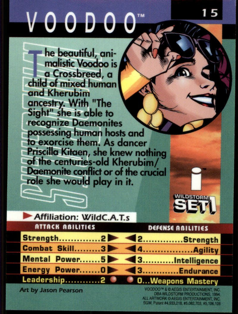 WildStorm Set 1 (1994 Aegis Entertainment) 