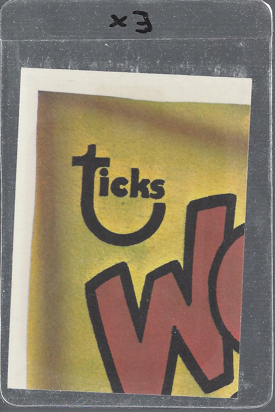 1979-80 Topps Wacky Packages Rerun Complete Series #77 Hardly Wrap back image
