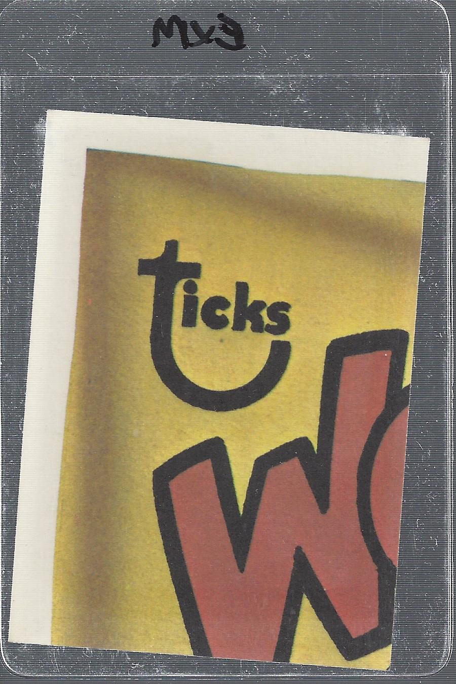 1979-80 Topps Wacky Packages Rerun Complete Series #104 Windstun Cigarettes back image