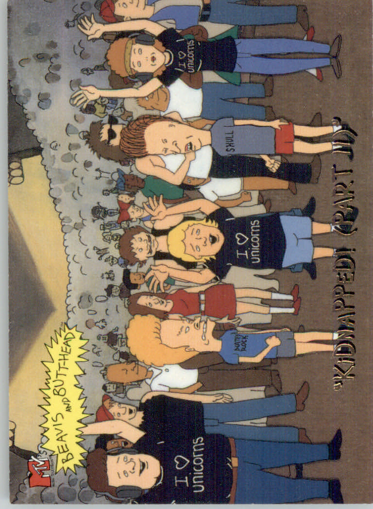 Beavis and Butt-Head (1994 Fleer Ultra) Cards - Picture 52 of 53