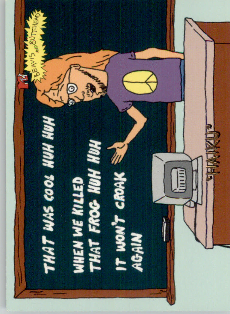 Beavis and Butt-Head (1994 Fleer Ultra) Cards - Picture 48 of 53