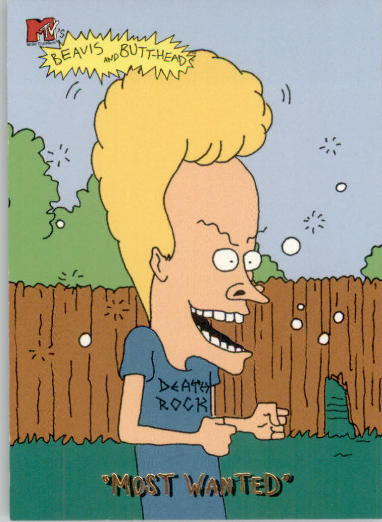 Beavis and Butt-Head (1994 Fleer Ultra) Cards - Picture 44 of 53