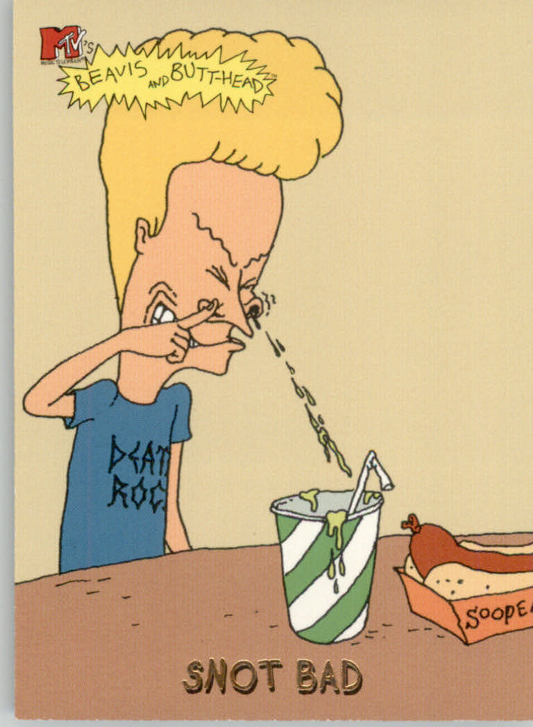 Beavis and Butt-Head (1994 Fleer Ultra) Cards - Picture 26 of 53