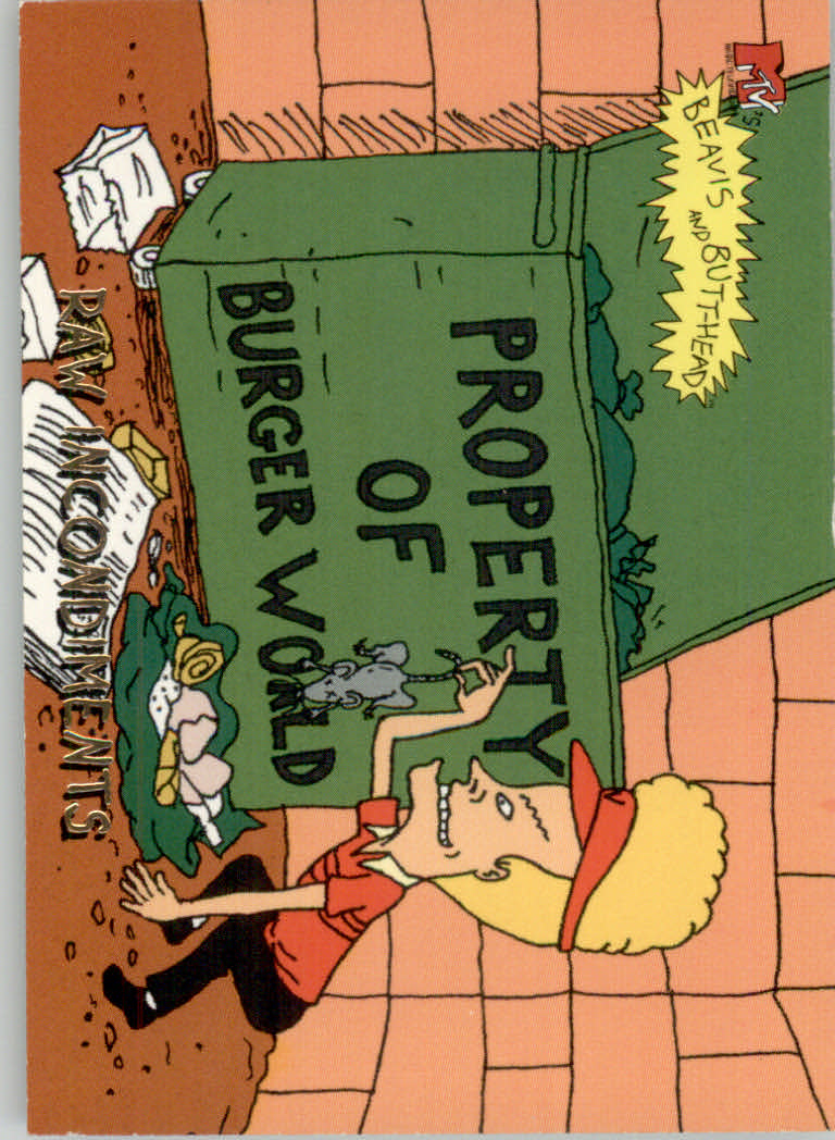 Beavis and Butt-Head (1994 Fleer Ultra) Cards - Picture 22 of 53