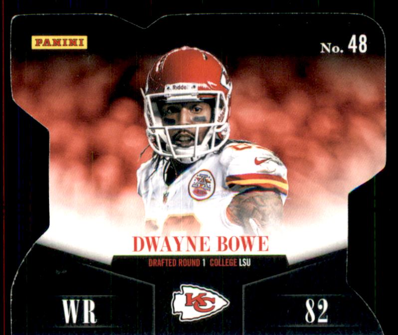 2014 Elite Status Red #48 Dwayne Bowe back image