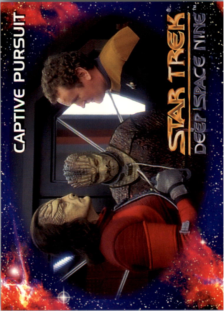 1994 SkyBox Star Trek Deep Space Nine #34 Captive Pursuit