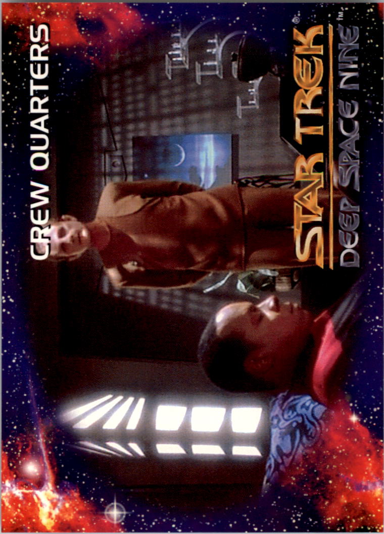 1994 SkyBox Star Trek Deep Space Nine #56 Crew Quarters