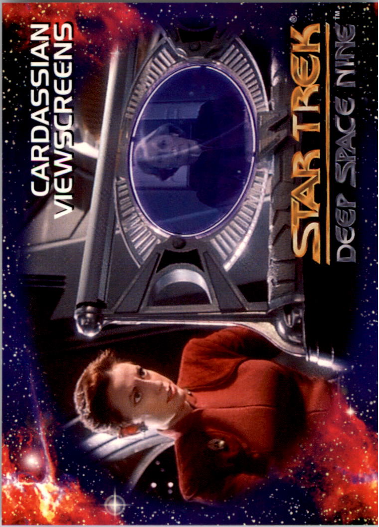 1994 SkyBox Star Trek Deep Space Nine #61 Cardassian Viewscreens