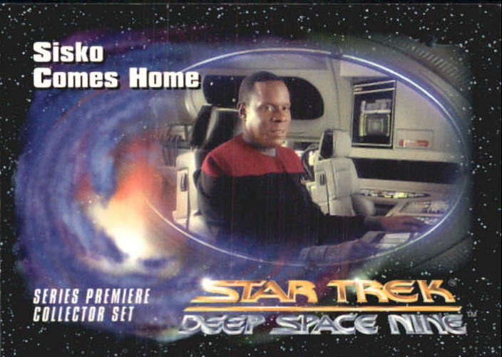 1993 SkyBox Star Trek Deep Space Nine #46 Sisko Comes Home