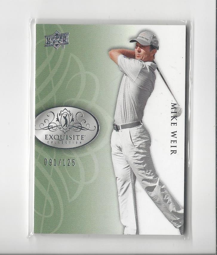 2014 Exquisite Collection #3 Mike Weir