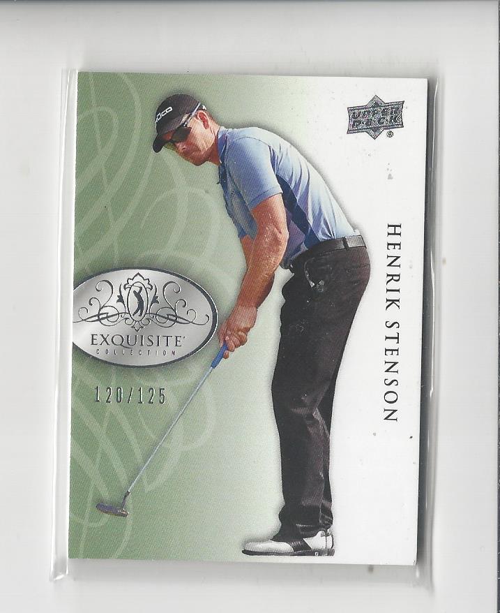 2014 Exquisite Collection #30 Henrik Stenson